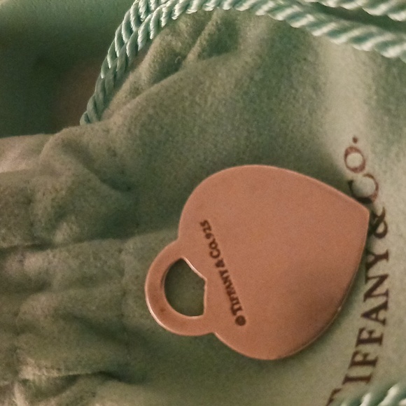 Tiffany & Co, I Love You Heart Charm🩵🩵🩵 - Picture 4 of 6